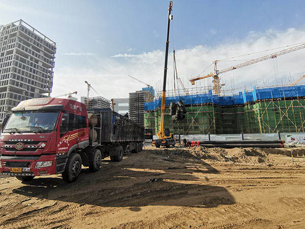 河北保定某建设集团与我公司签署预制直埋保温管供应合同